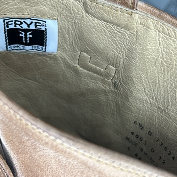 Frye Paige Leather Tall Riding Boots Women’s Size 6.5 B - Picture 13 of 16